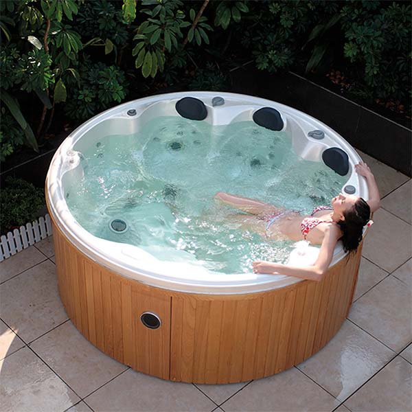 Hot Sale Garden Outdoor Whirlpool Massage Round SPA Pools